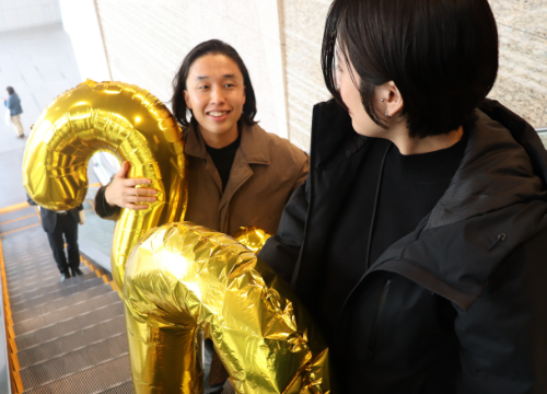 20周年キックオフイベント用の準備中。