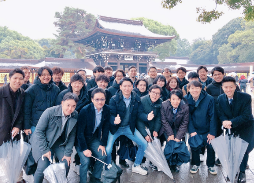 毎年恒例の初詣は、明治神宮に参拝しています。